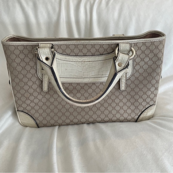 Beautiful monogram vintage Celine shoulder bag - Picture 4 of 16